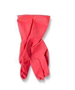 כפפות גומי איכותי אלו-ורה L